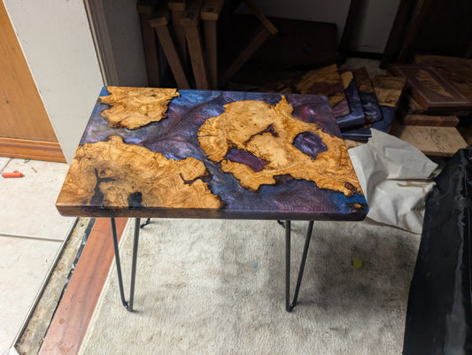 Olive and Resin Table