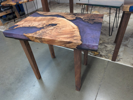 Walnut and maple - Purple Haze